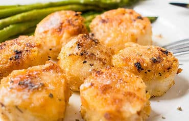 Broiled Scallops