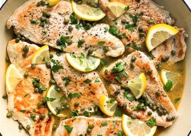 Lemon Caper Chicken