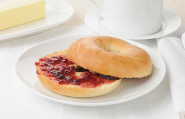 Bagel with Butter & Jelly